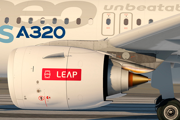 A320F (CFM LEAP-1A) Diff. from A320F (CFM56 /V2500) Cat B1+B2. (T1+T2)